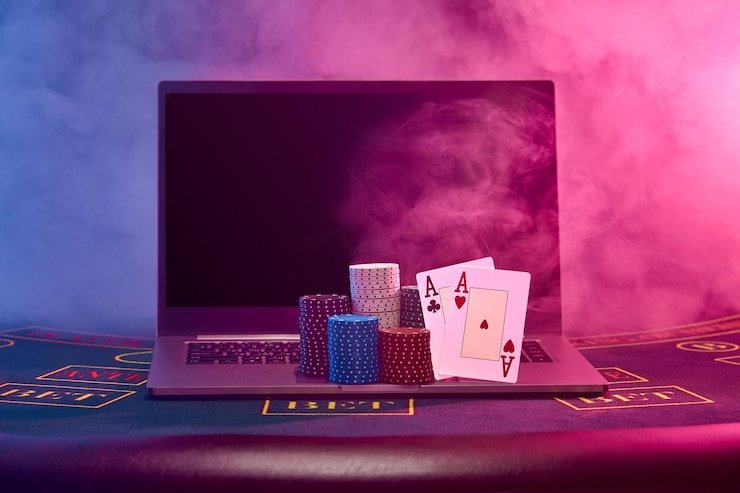 Ilustrasi keseimbangan hiburan bertanggung jawab di platform gaming digital